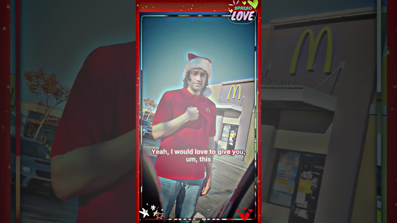 McDonald's Struggling Worker Blessed By Stranger's Unexpected Act of Kindness 🥹🫶