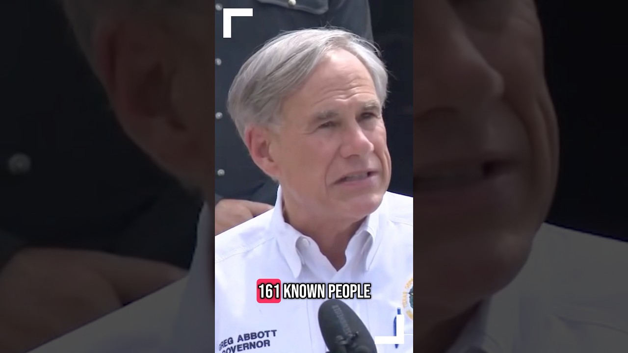 BREAKING | Texas Gov. Greg Abbott announces 161 people are missing after Texas floods