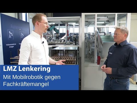 Mit Mobilrobotik gegen den Fachkräftemangel - LMZ und Omron zeigen wie