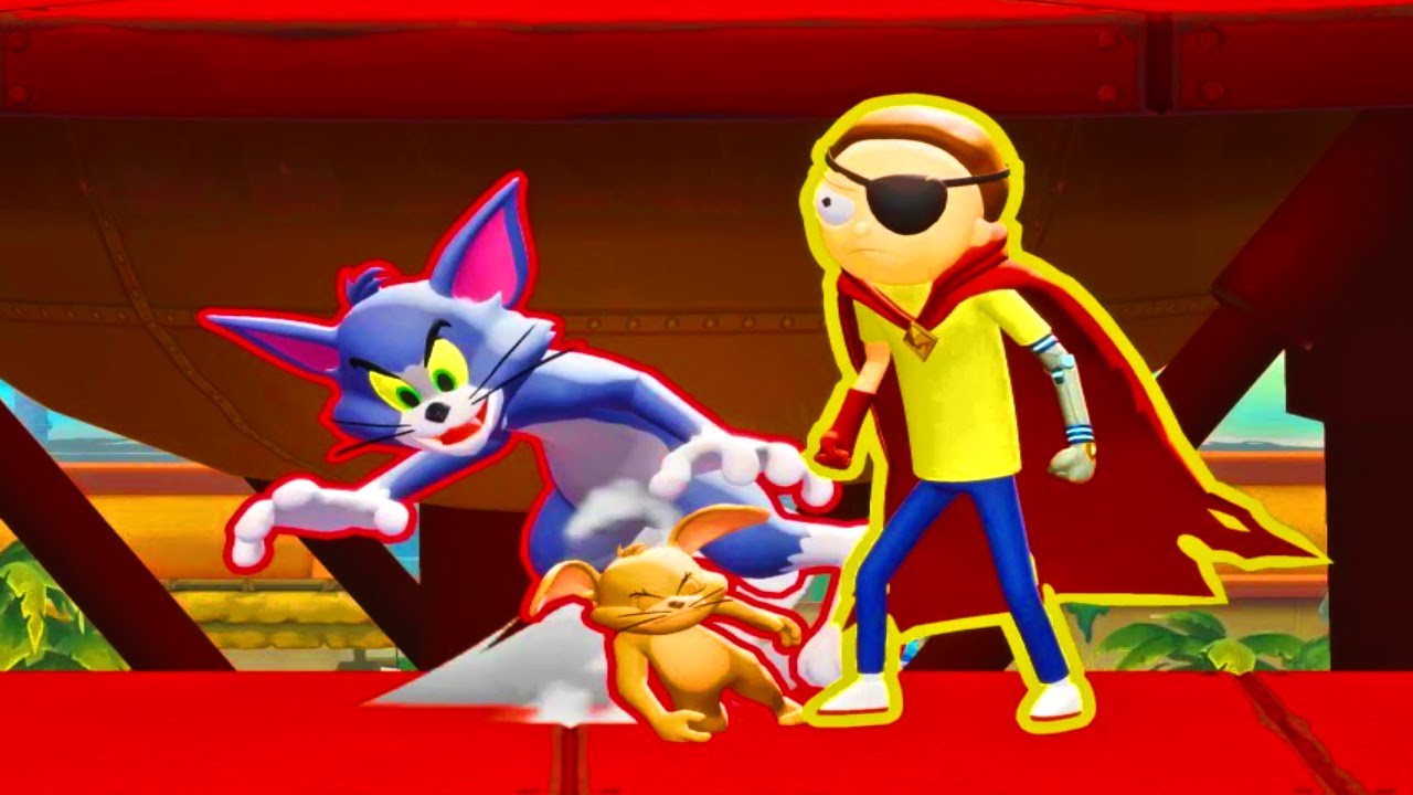 MultiVersus - Уникальные взаимодействия Злого Морти и Тома и Джерри HD