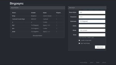 Bingosync Custom Bingo Quick Tutorial thingo