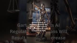 🧠💼 AI Law = Trouble Ahead? 📊 Gartner predicts a 30% rise in legal disputes for tech companies 🧠💼 AI Law = Trouble Ahead? 📊 Gartner predicts a 30% rise in legal disputes for tech companies