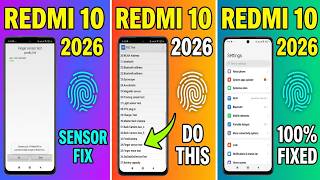 How to Fix Finger Sensor not Working in Redmi 10 2026 (Tutorial)