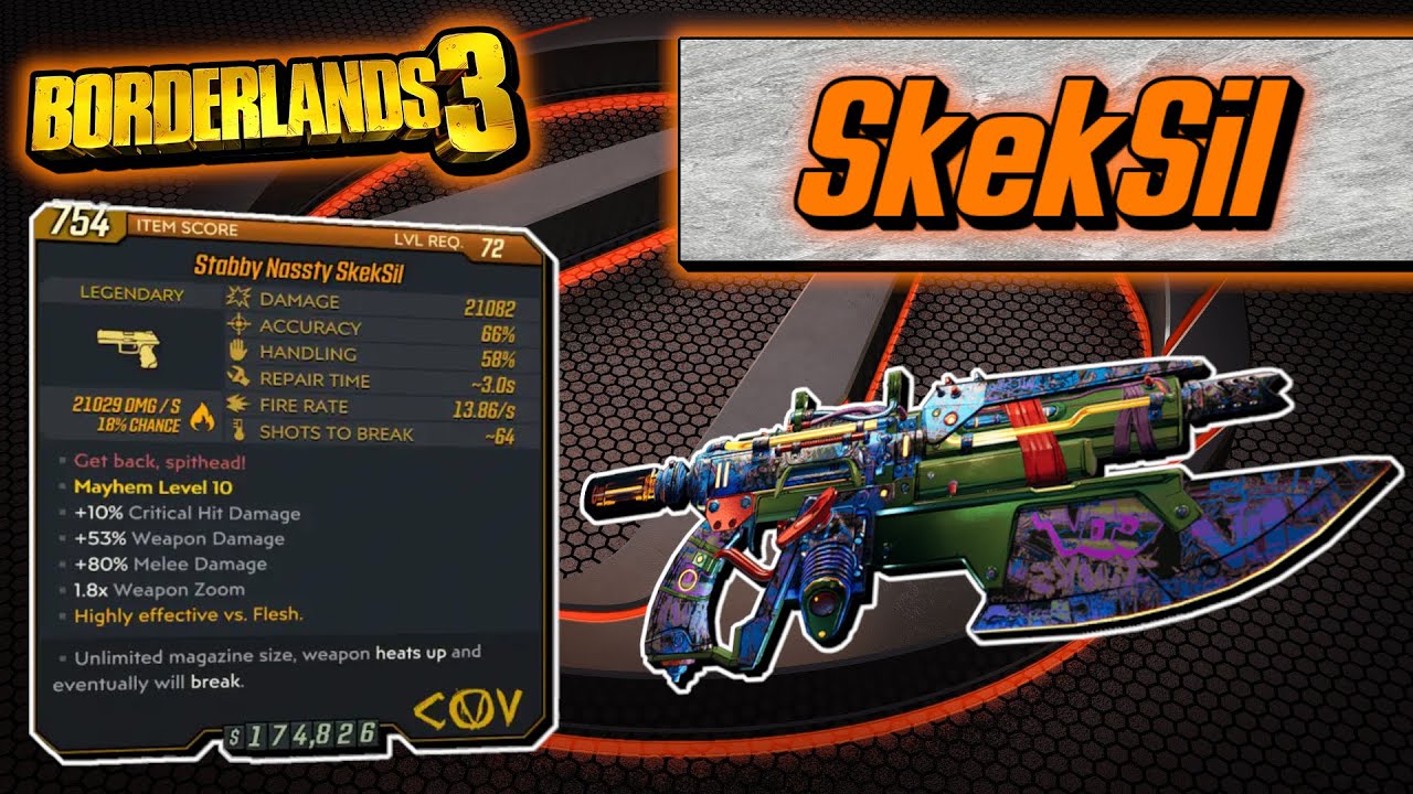 Legendary Item Guide | SkekSil | [Borderlands 3]