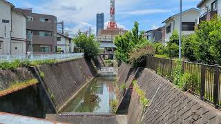 京王線　山田川　八王子市子安町1丁目　2024 6.1