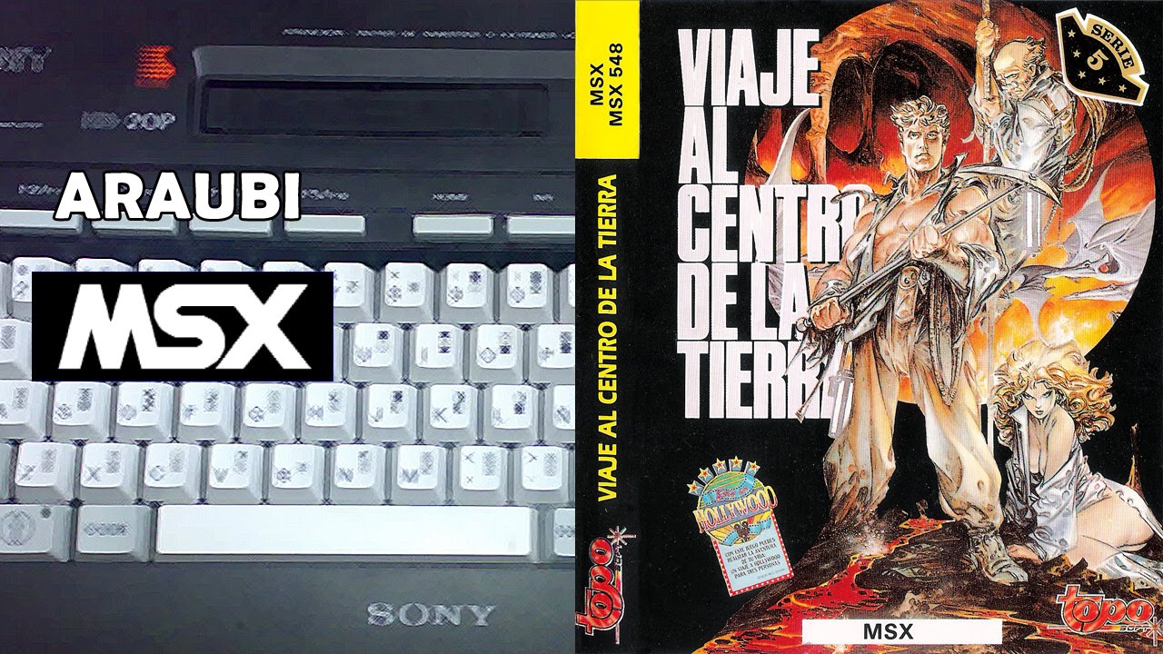 Viaje al Centro de la Tierra (Topo Soft, 1989) MSX [077] Walkthrough Comentado