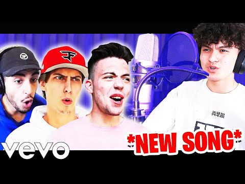 FaZe House REACTS to my NEW SONG! (FaZe Jarvis – B4L)