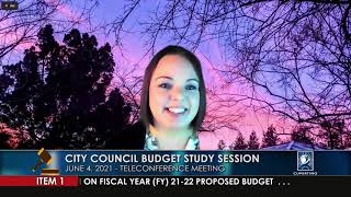 Cupertino City Council Budget Study Session - June 4, 2021 (Part 2)