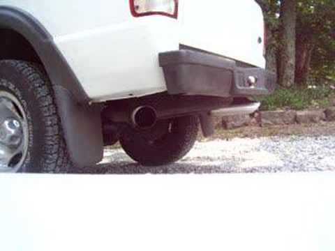 '98 Ford Ranger 3.0 V6 Straight-Piped Exhaust - YouTube