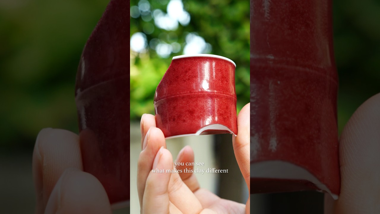 Even broken, porcelain tells you why it’s different!  