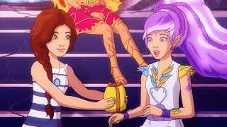 Another Kind of Magic  - LEGO Elves - Webisode #5(Emily is back in Elvendale again with gifts for all the elves. Farran, Azari, Naida and Aira are very excited to see her. But they are wondering why she looks like a ..., 2015-11-03T16:52:28.000Z)