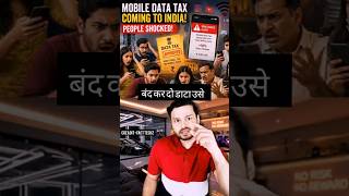 ₹1 Per GB Data Tax – Internet Use Will COST More? 😱 #shorts#viralvideo  #trending #india #ytshorts