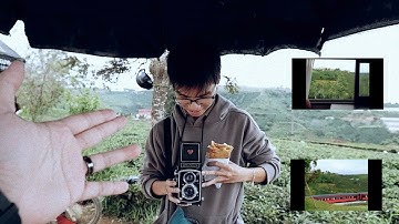 #5 Đà Lạt tháng 7: Mình gặp một bạn subcriber ở đồi chè Cầu Đất này và đoàn tàu hoả PhinDeli đẹp lắm