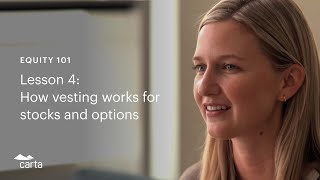 How vesting works with an equity grant | Equity 101 lesson 4