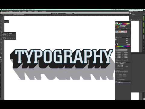 Tutorial: How to Make D Typography Templates in Adobe Illustrator