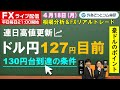 FXライブ/為替予想【実践リアルトレード】　ドル/円連日の高値更新、130円台到達の条件！　ドル/円、豪ドル/円、エントリー・利食い・損切りポイント徹底解説、注目材料（2022年04月18日)