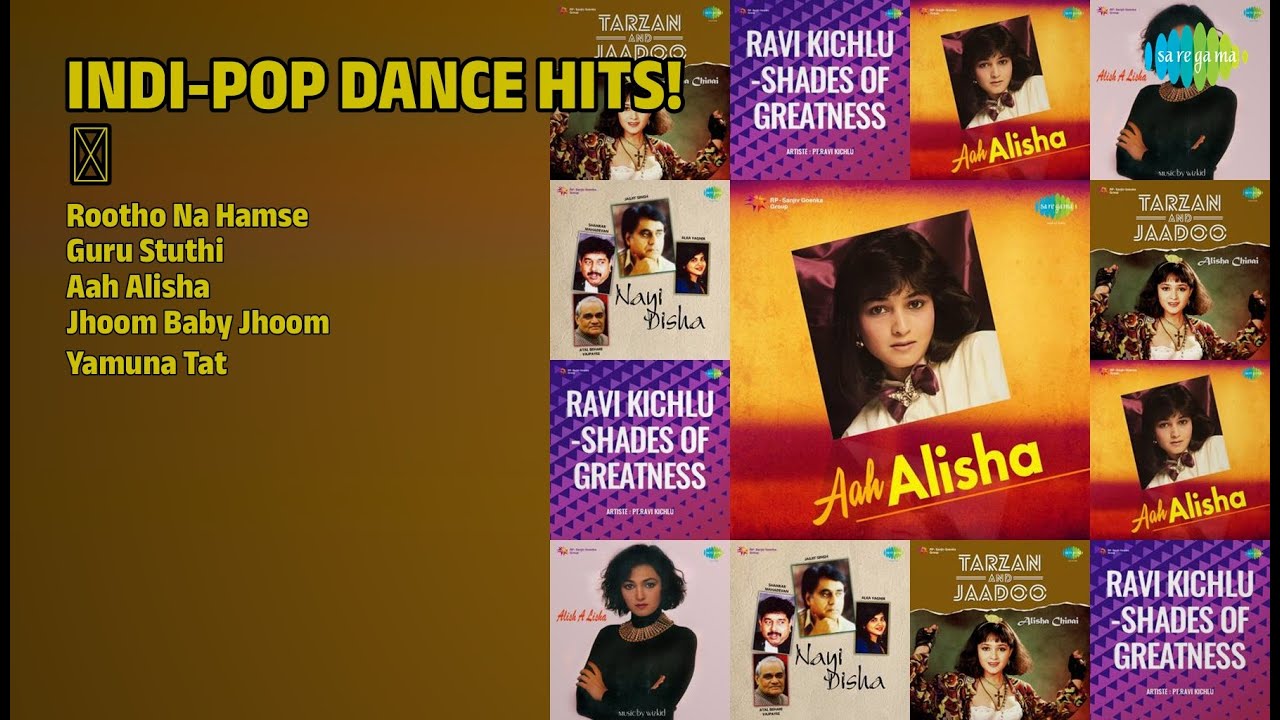 इंडि-पॉप धमाका! 🎶 | Alisha Chinai Songs | Rootho Na Hamse | Guru Stuthi | Aah Alisha