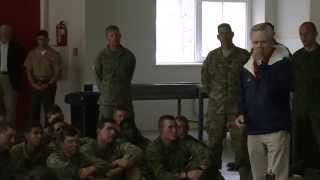 Saber Strike 15: SECNAV visits Marines