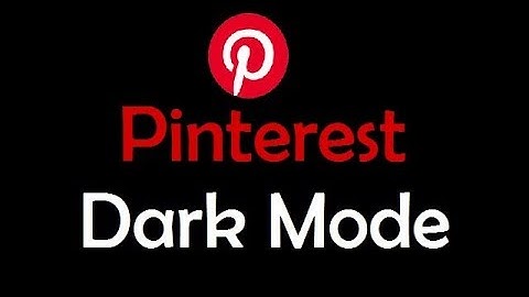 How To Enable Dark Mode in Pinterest App 2019 @thetechtube