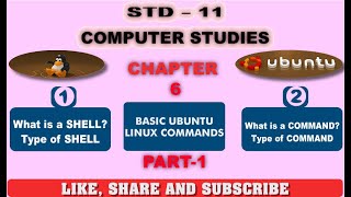 std 11 Chapter-6 Basic Ubuntu Linux Commands English Medium