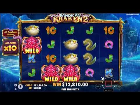 Release the Kraken 2 Slot! Bonus Games! SENSATIONAL! #casino #slots # ...