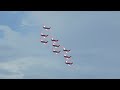 Swiss Air Force PC-7 Team arrival - Poznań-Krzesiny (EPKS) - 15.06.2023