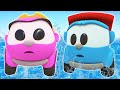 Car cartoon for kids & Leo the Truck full episodes – Learn vehicles for kids & Toy cars and trucks.