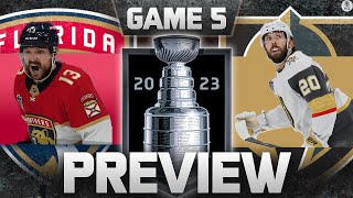 2023 Stanley Cup Final - Game 5 Preview: Panthers vs Golden Knights | CBS Sports