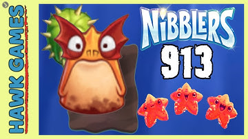 Fruit Nibblers Level 913 Hard - 3 Stars Walkthrough, No Boosters