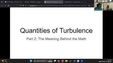 COMCEPTS 2025 - Lecture 08: Quantities of Turbulence - Part 2