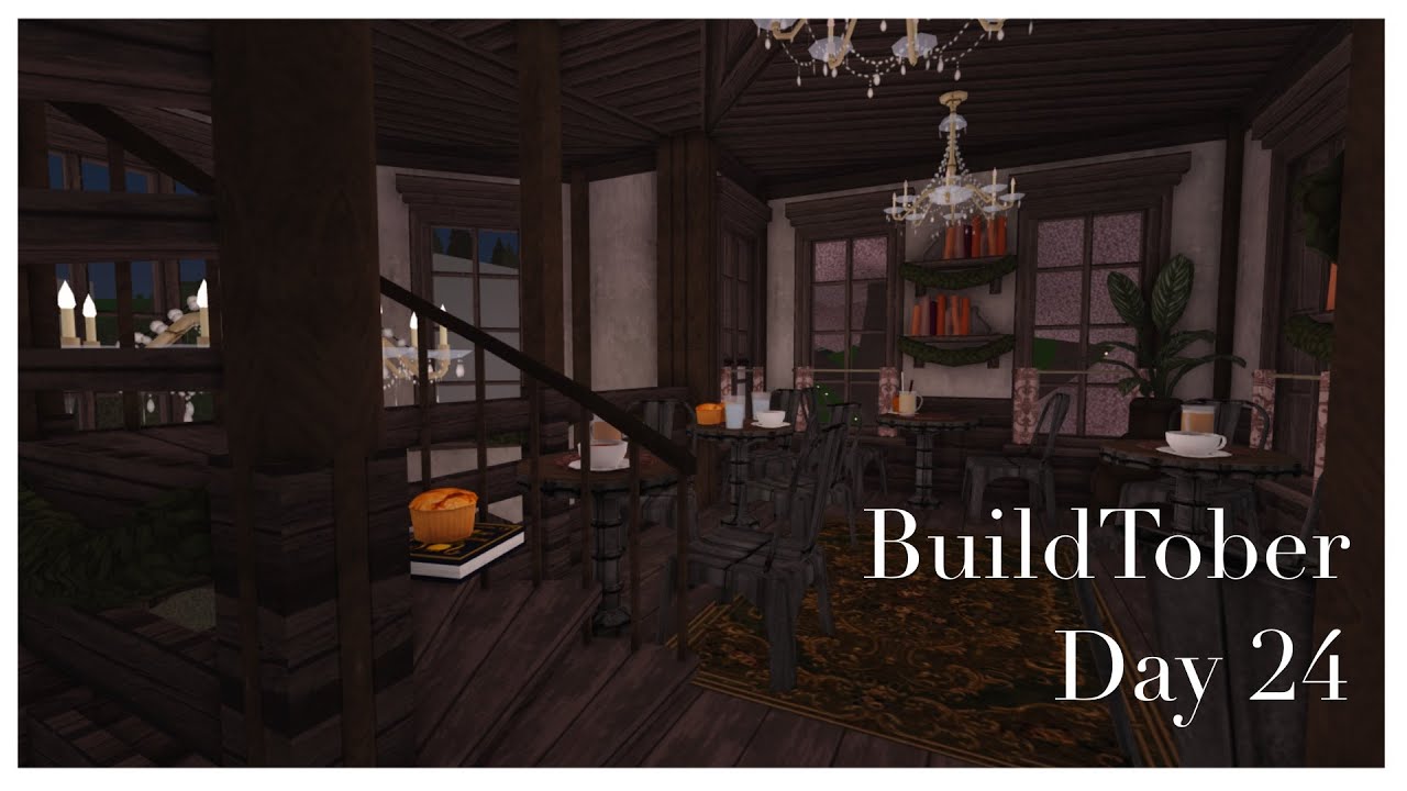 BuildTober Day 24 - Cafe