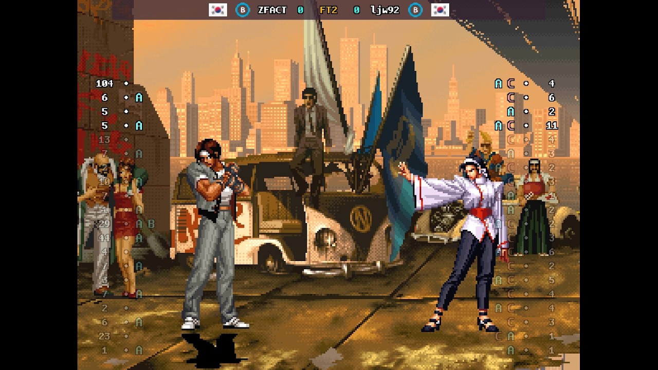 The King of Fighters '98 - 🇰🇷 ZFACT(B) vs 🇰🇷 ljw92(B