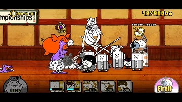 Battle Cats Rank-Up Test 1 (Forced Lineup) - Catclaw Championships Rank 7 Stage 1