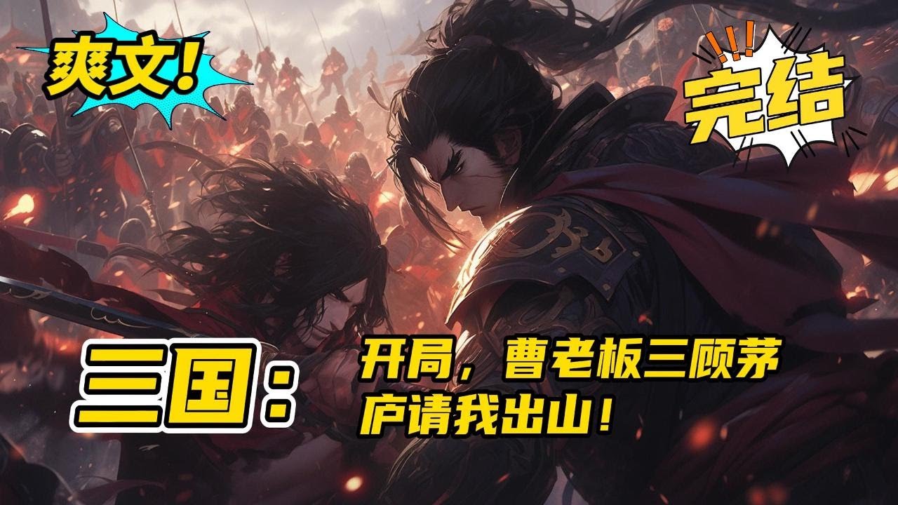 完结！《三国：开局，曹老板三顾茅庐请我出山！》穿越成士族李氏三郎，获得谋士系统。被曹操三顾茅庐请出山，借助曹老板在三国大展拳脚！#爽文 ,#玄幻,#有声书,#小说