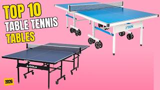 Best Table Tennis Table 2026 | Top 10 Best Portable Ping Pong Table​s for Home, and Outdoor