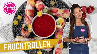 Süße Sommerrollen / Sweet summer rolls / Sallys Welt