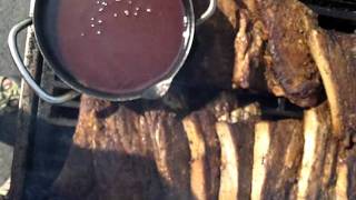 Chuckwagon Catering Ribs and Chicken