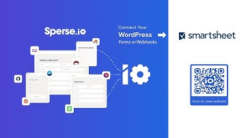 How to integrate Smartsheet with WordPress forms and webhooks using Sperse.io (2022)