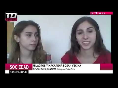 MILAGROS Y MACARENA SOSA INTEGRANTES DE FURIAS FERIA 01 10 20