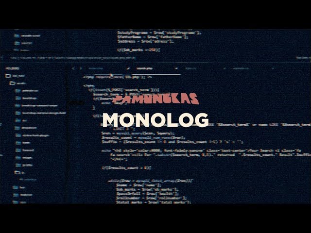 PAMUNGKAS - MONOLOG