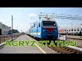 Прибытие ЭП1М-426 с поездом 182 Москва - Челябинск на станцию Агрыз