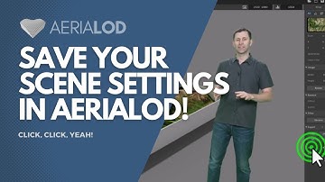 How to save settings in Aerialod (Win v0.0.2)