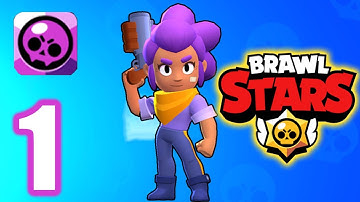 Brawl Stars - Game play Walkthrough Part 1 | Shelly: Gem Grab | Android - iOS - 2020