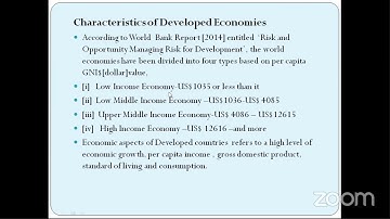 Determinants of Economic Development, By Smt. K. Kavitha, JL in Economics, TSRJC, Sarvail.