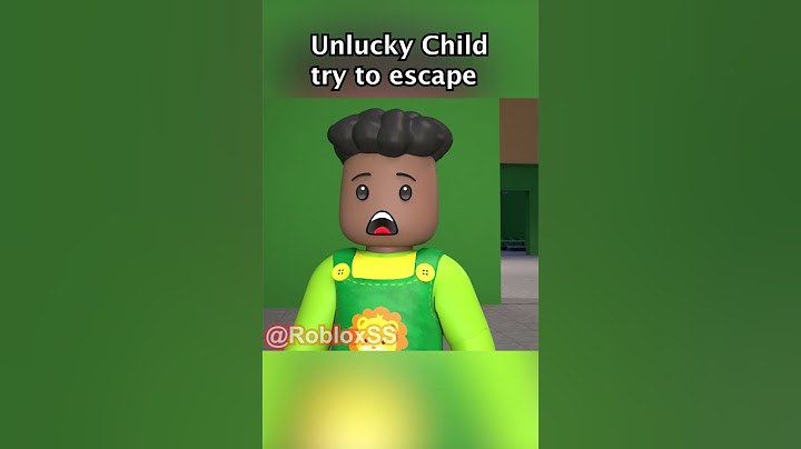 Unlucky Child Escape Jail #roblox #shorts #animation