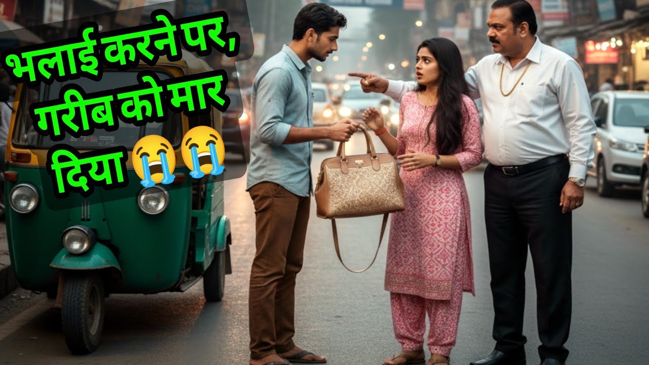 गरीब ऑटो वाले लड़के ने अमीर लड़की का बैग लौटाया लेकिन, अगले दिन जो हुआ | Inspirational story | Hindi