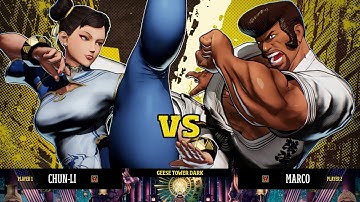 FATAL FURY City of the Wolves – Chun-Li VS Marco Rodrigues