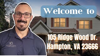 Townhome for Sale in Michael's Woods - 105 Ridge Wood Dr. Hampton, VA 23666