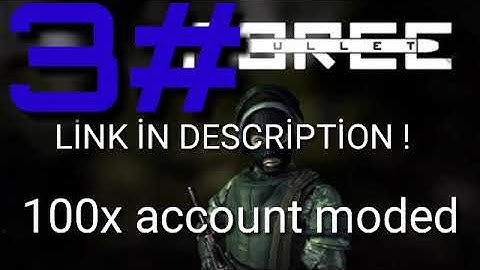 100x ACCOUNT MODED BULLET FORCE 3#