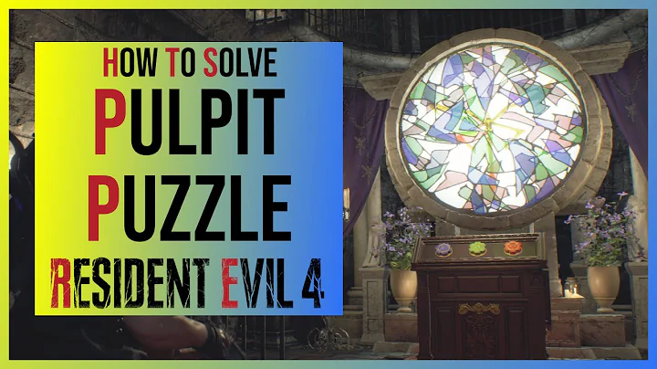 Resident Evil 4 Remake: Pulpit Puzzle Solution in Church